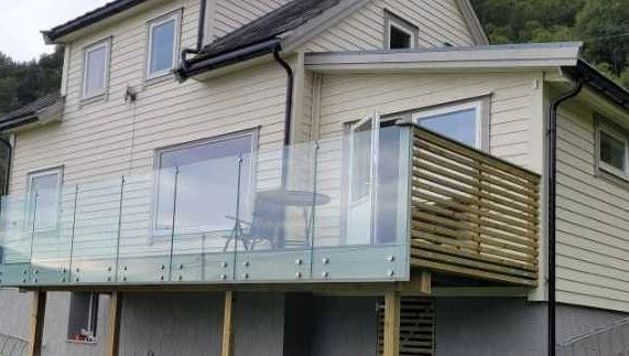 Nybygd balkong