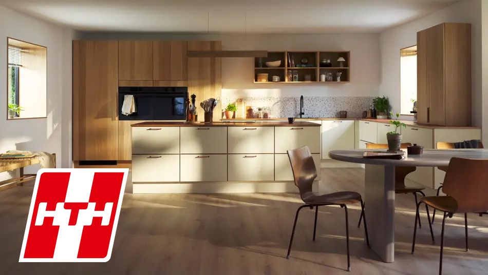 Moderne skandinavisk kjøkken