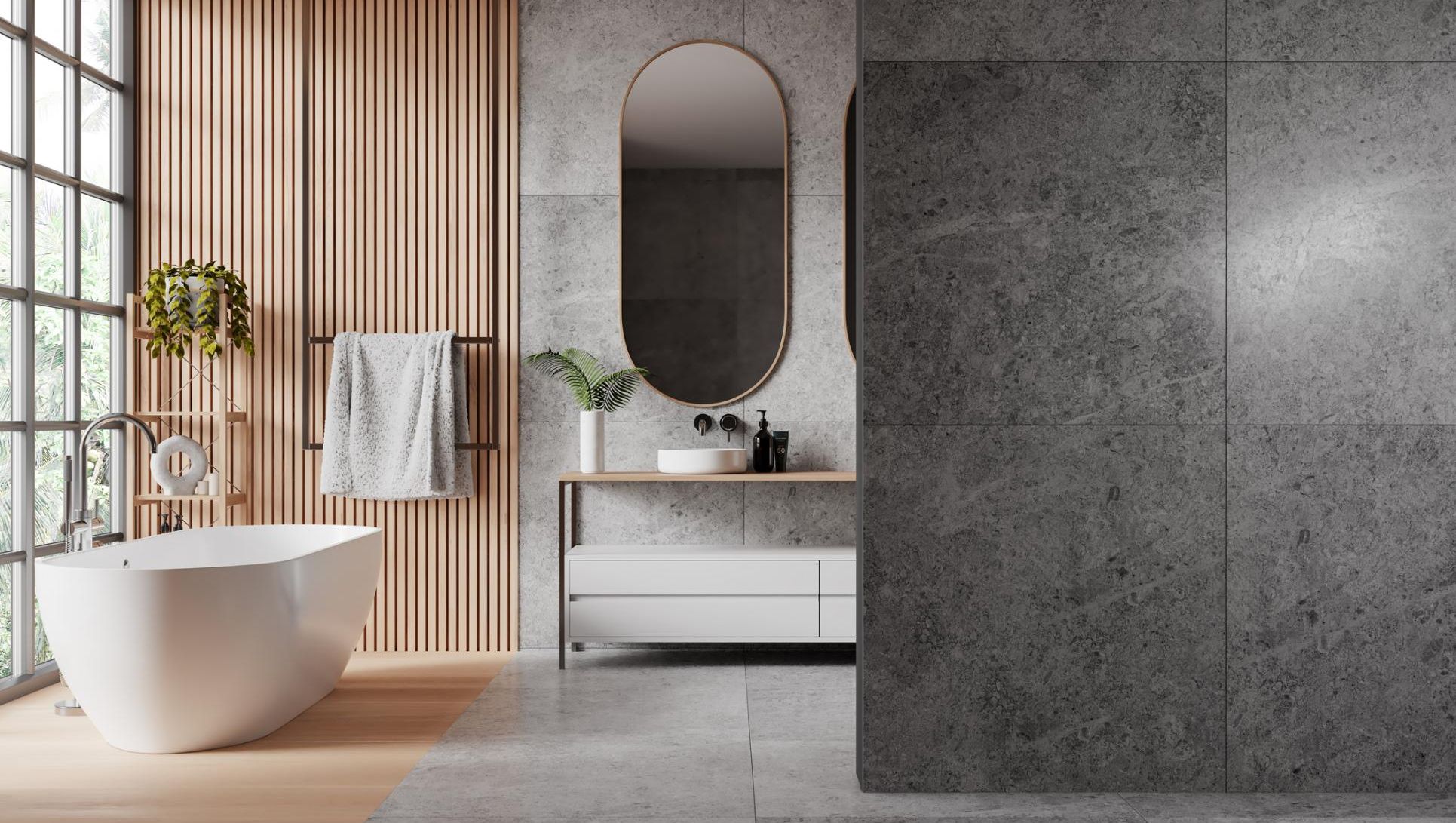 Nyoppusset moderne bad